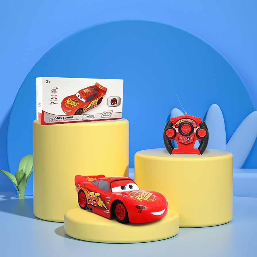 ライトニングマックイーン　Radio Control Nuit Lightning McQueen Cars Cartoon Remote Control Toys